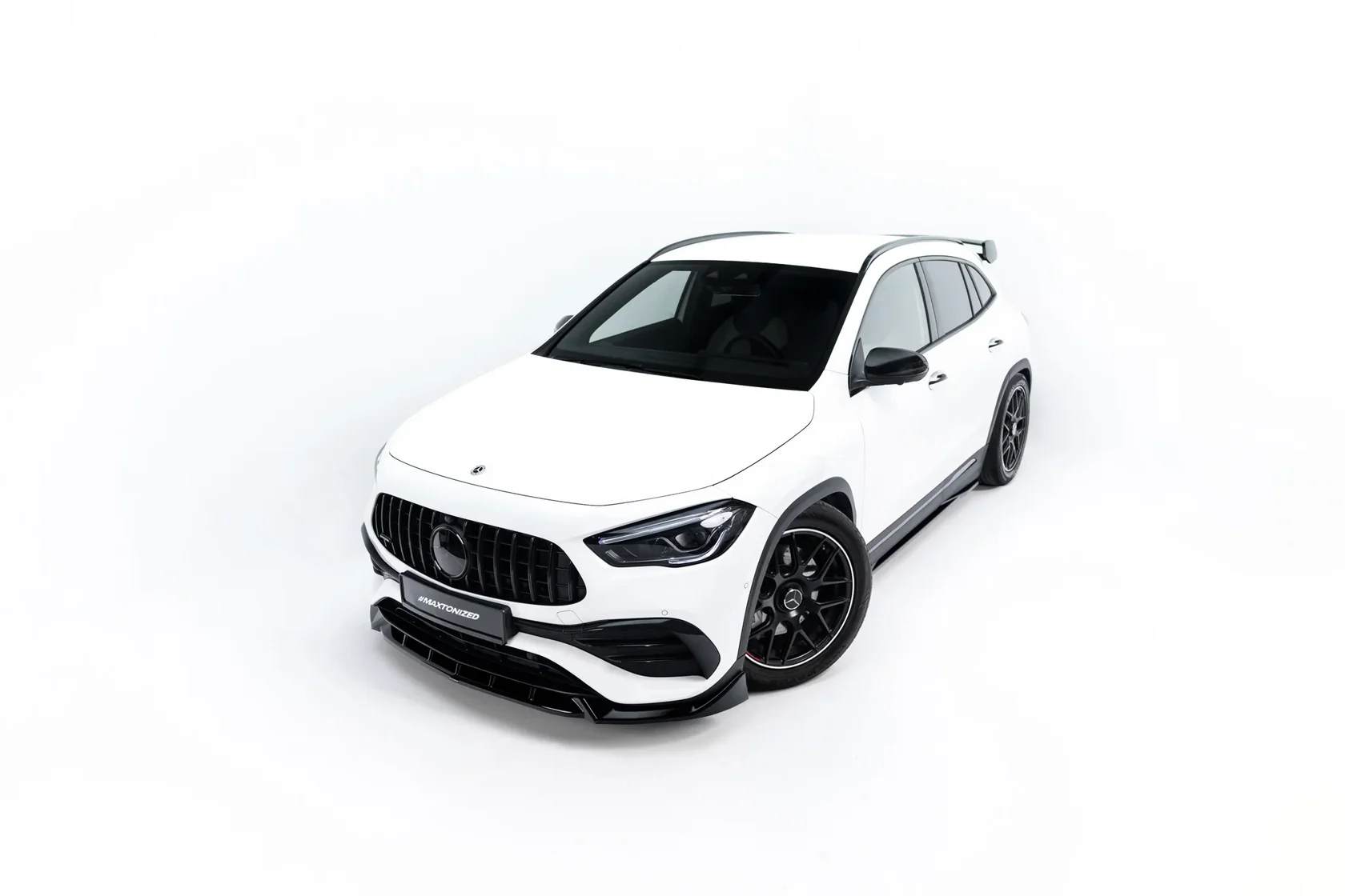 Voorspoiler Mercedes-AMG GLA 35 H247 Glans Zwart