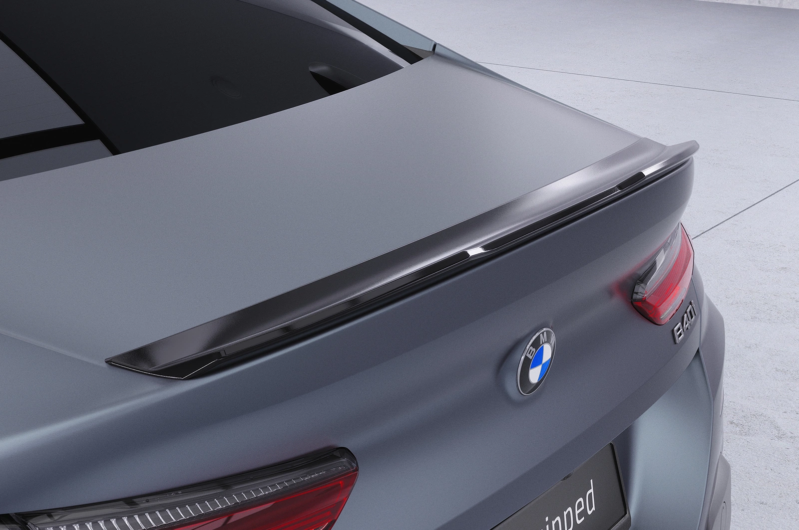 Achterspoiler BMW 8er G16 Grand Coupe Glans Zwart - CSR Design