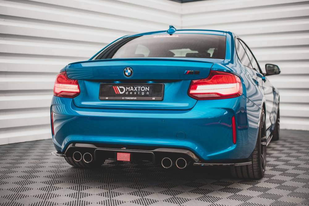 Diffuser BMW M2 F87 Maxton Glans Zwart