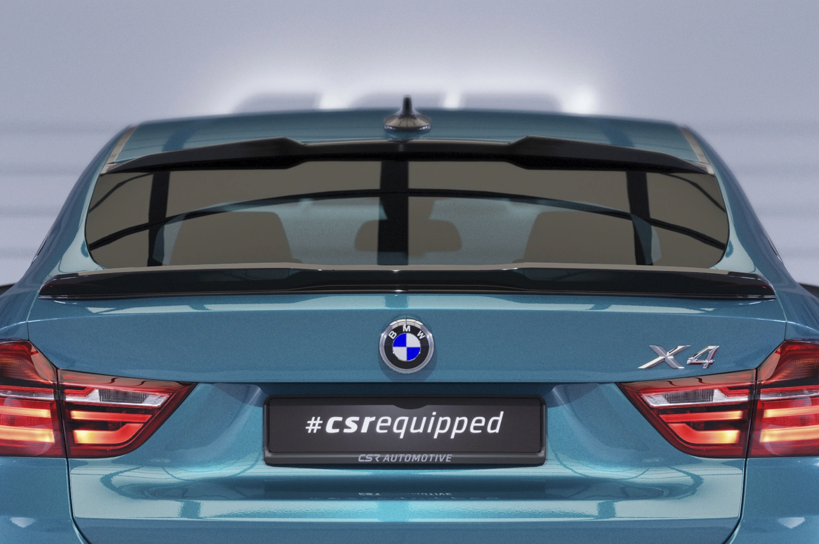 Achterspoiler BMW X4 (F26) glans zwart
