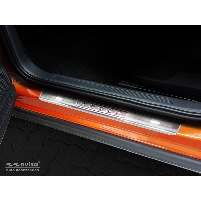 RVS Instaplijsten  Volkswagen T-Cross 2019-2024 & FL 2024- 'Cross' 4-delig