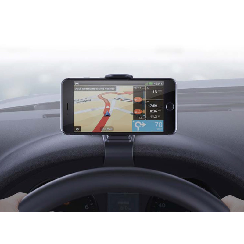 Universele Promata Smartphone/Telefoon/PDA/iPod Houder 'Clip' - Carbon-Look - Patented
