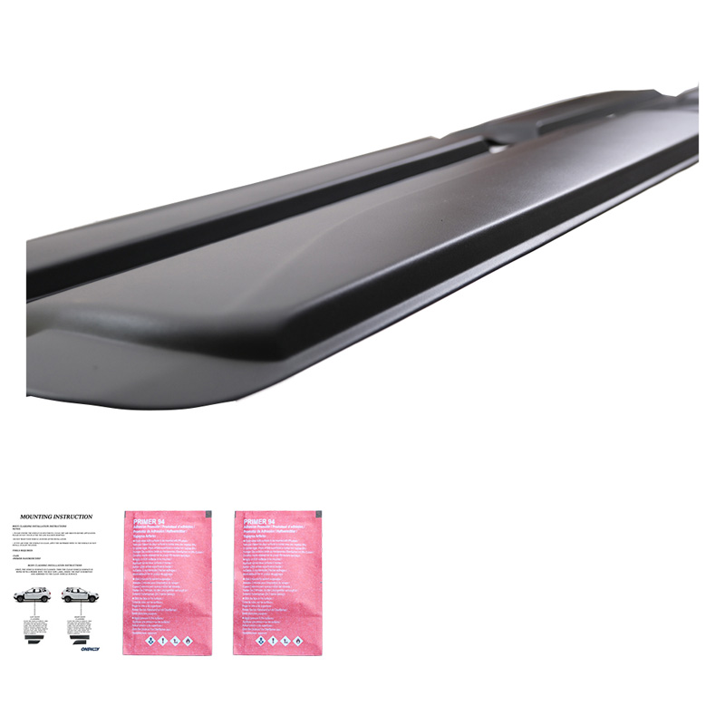 Deurpanelen  Ford Ranger T6/T7/T8 2012-2022 - Matzwart