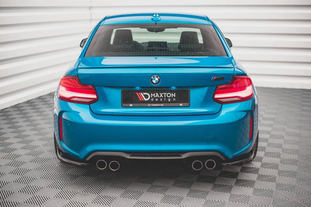 Zijdiffuser V.2 BMW M2 F87 Maxton Glans Zwart