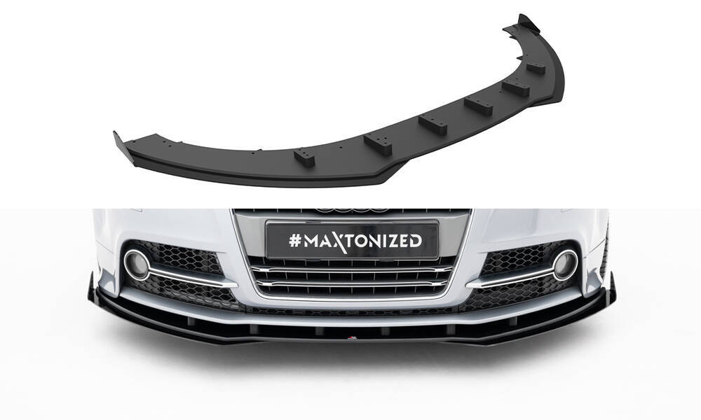 Street Pro Voorspoiler + Flaps Audi TT S / TT S-Line 8J Facelift