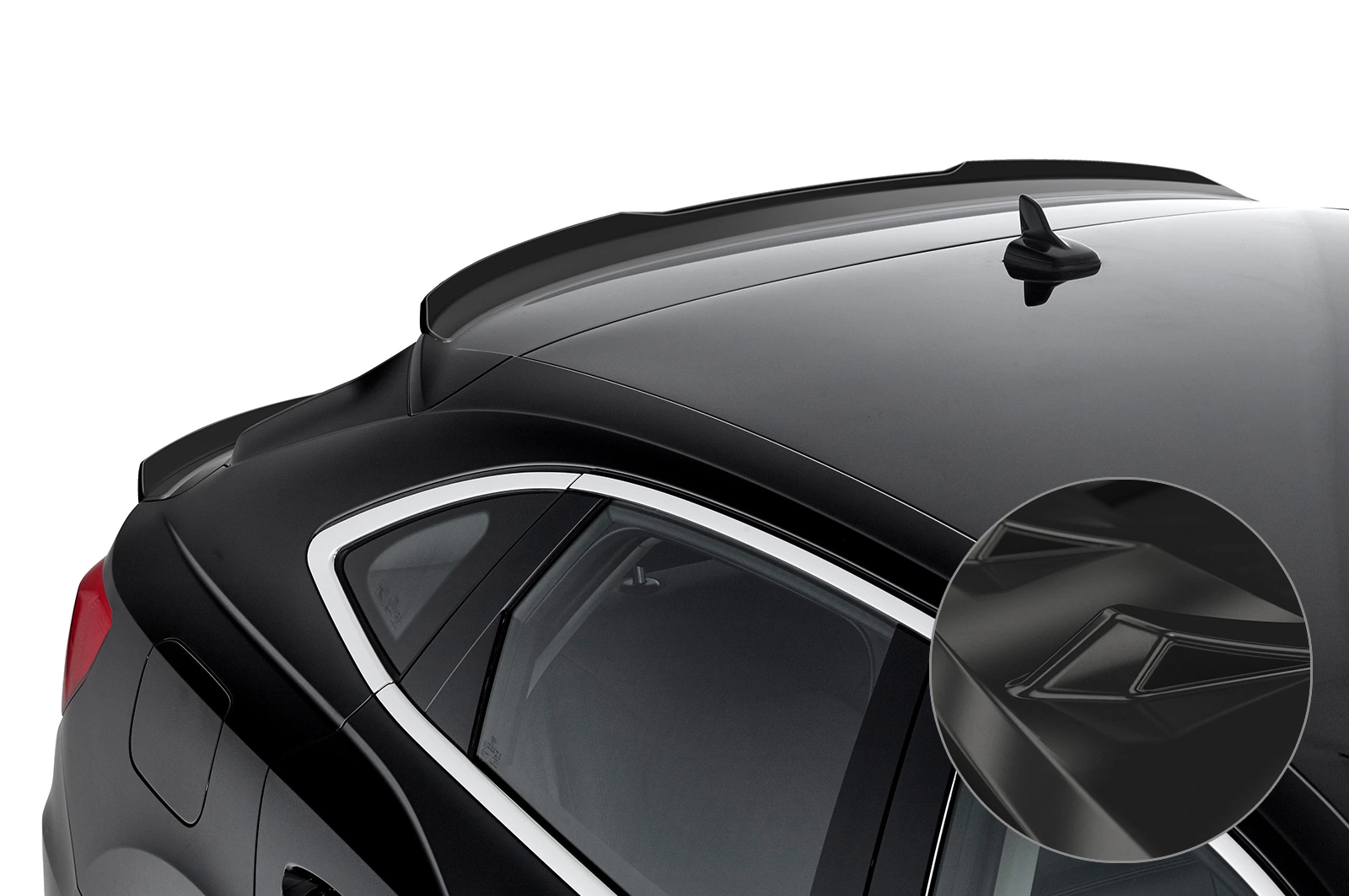 Achterspoiler Audi Q3 (Typ F3) Sportback 2019–heden – CSR Automotive – Glans Zwart