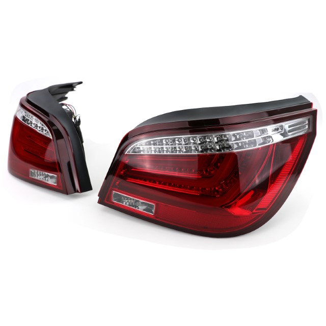 Taillights LED BMW 5-Serie E60 red/smoke