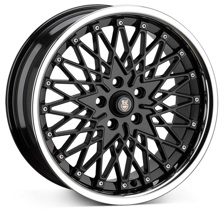 Cades ZEUS BLACK LIP POL SMALL/WIDE 8.0x18 5x100 ET35