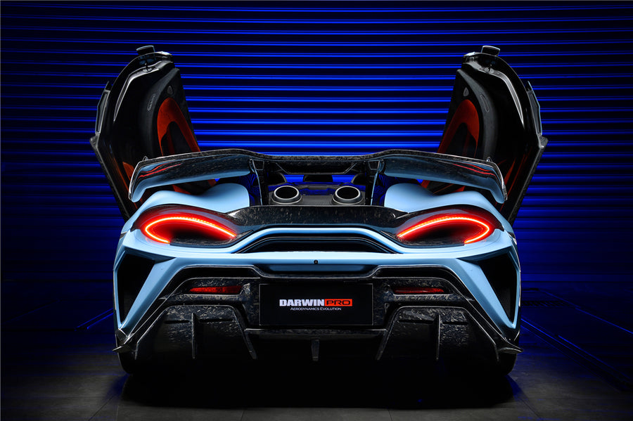 McLaren 600lt BKSS Style Partial Carbon Fiber Achterbumper 2018-2021