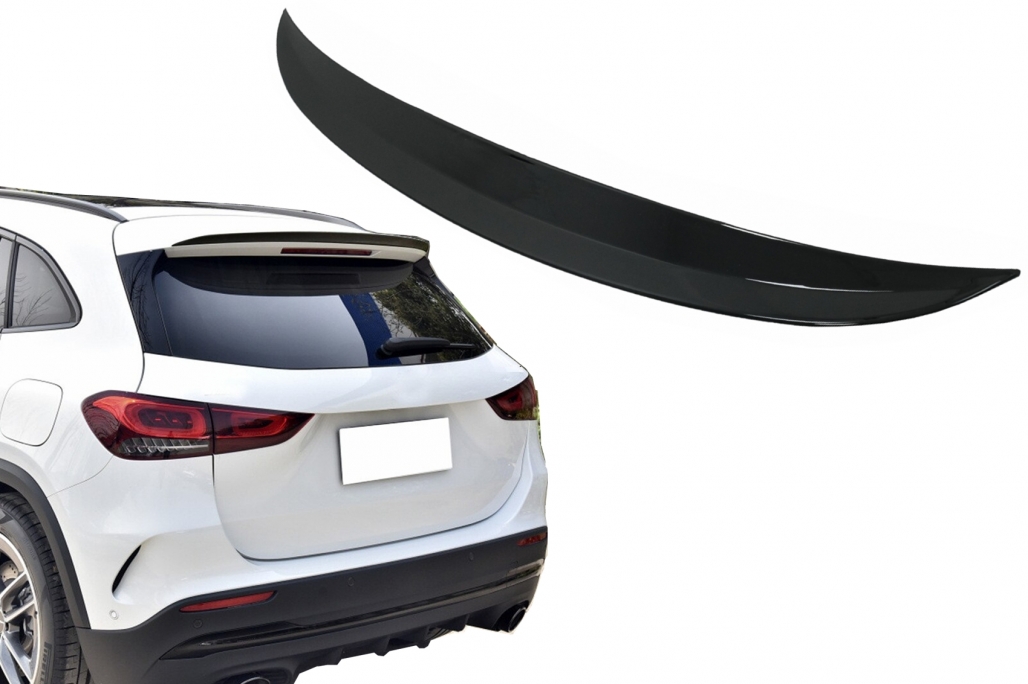 Spoiler Mercedes GLA H247 Glans Zwart