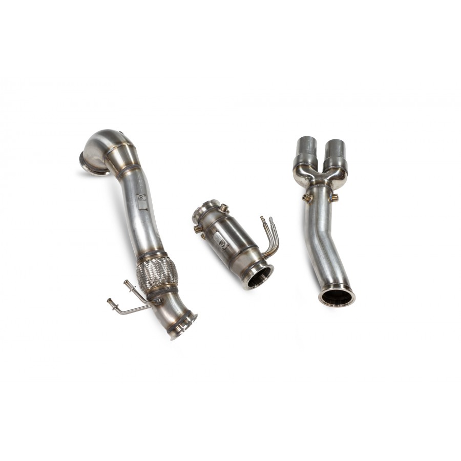 Audi RS3 8Y Sportback 21 - Current GPF Model Downpipe with sports catalyst (GPF removed)