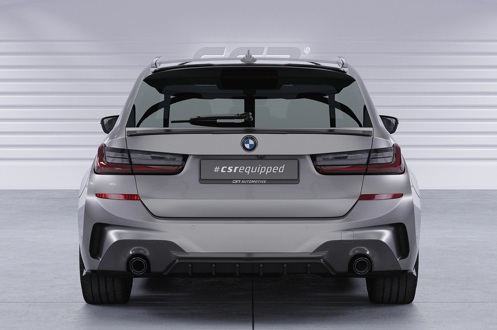 Achterspoiler BMW 3-serie G21 (2019–heden) Glans Zwart – CSR Automotive