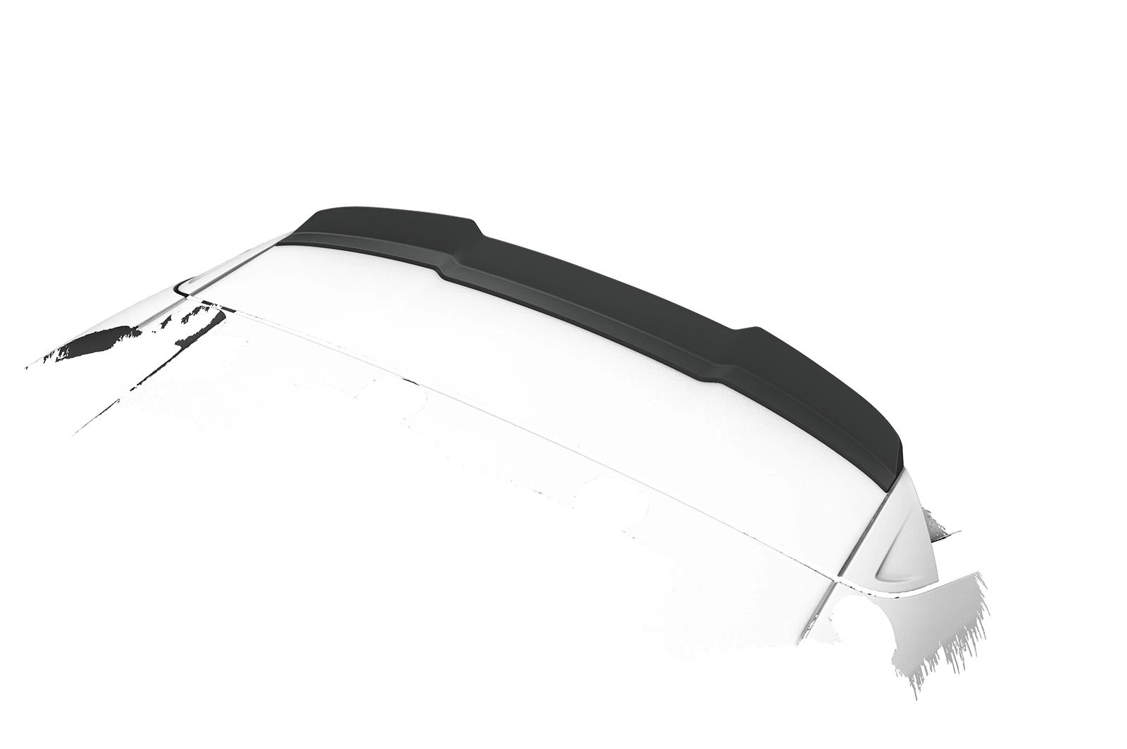 Achterspoiler Audi RSQ3 (8U) glans zwart