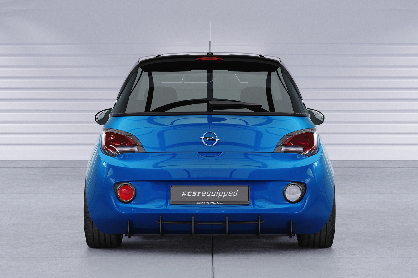 Achterspoiler Opel Adam (2012–05/2019) Glans Zwart – CSR Automotive