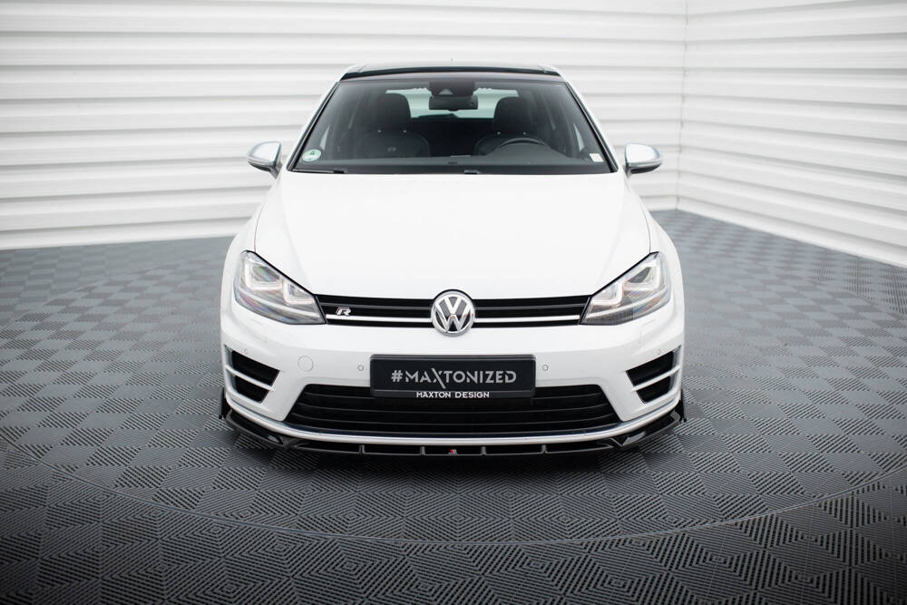 voorspoiler V.5 + Flaps Volkswagen Golf R MK7