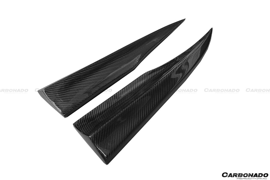 Mercedes Benz W204 C63 AMG RZS Style Carbon Fiber Zijdffuser 2012-2014