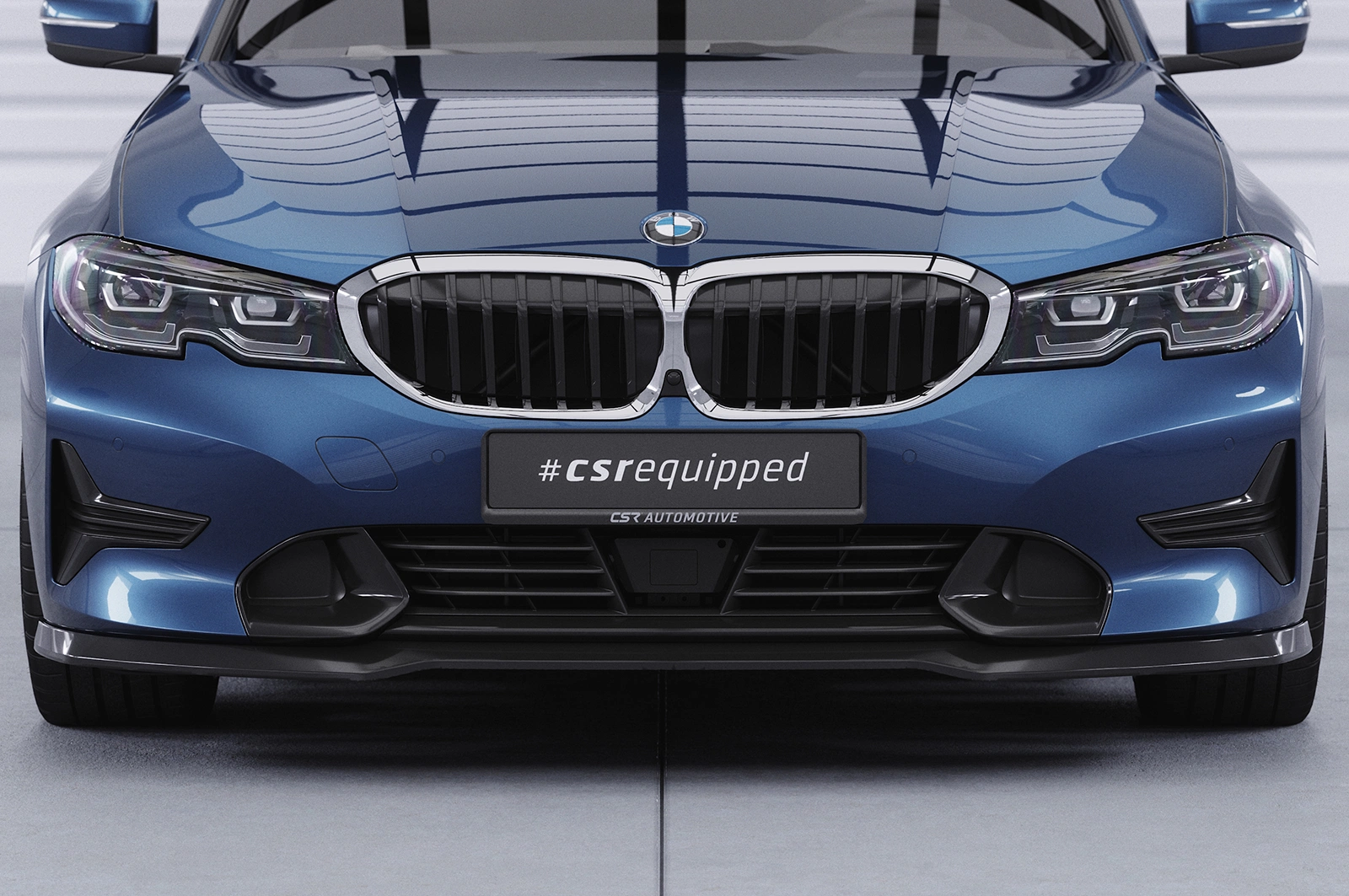 Voorspoiler BMW 3er (G20/G21) Limousine en Touring Glans Zwart – CSR Automotive