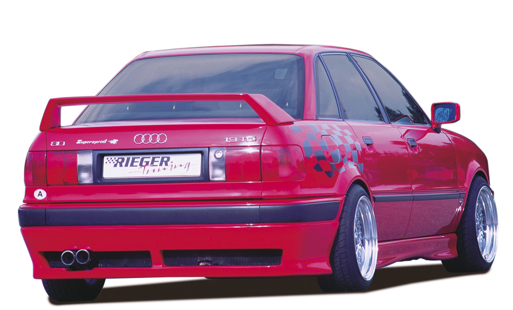 Achterspoiler breedbouw ll Audi 80 b3/b4 poleyester Rieger