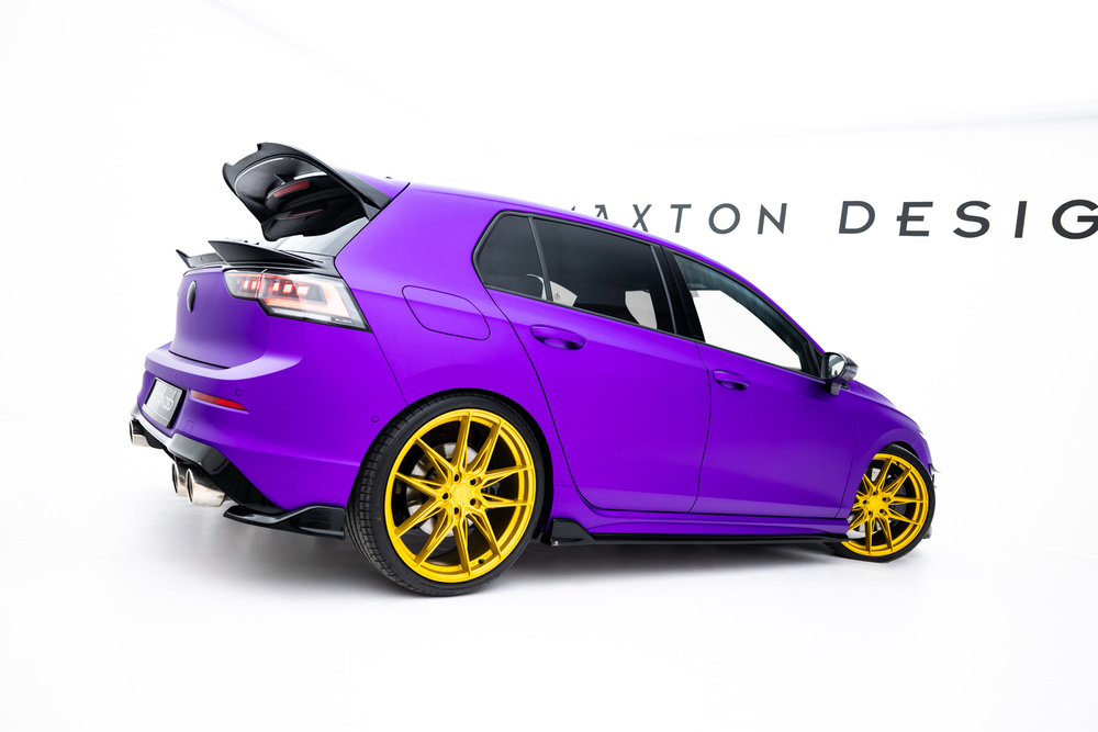 Achterzij Spoilers V.7 Volkswagen Golf R Mk8/ Mk8 Facelift Maxton