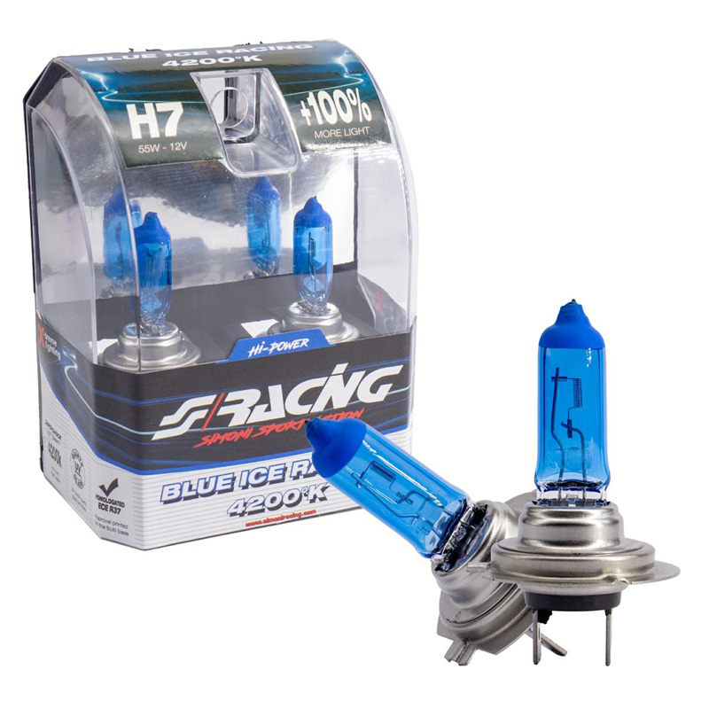 SR Halogen H7(4200) Ice White 12V/55W