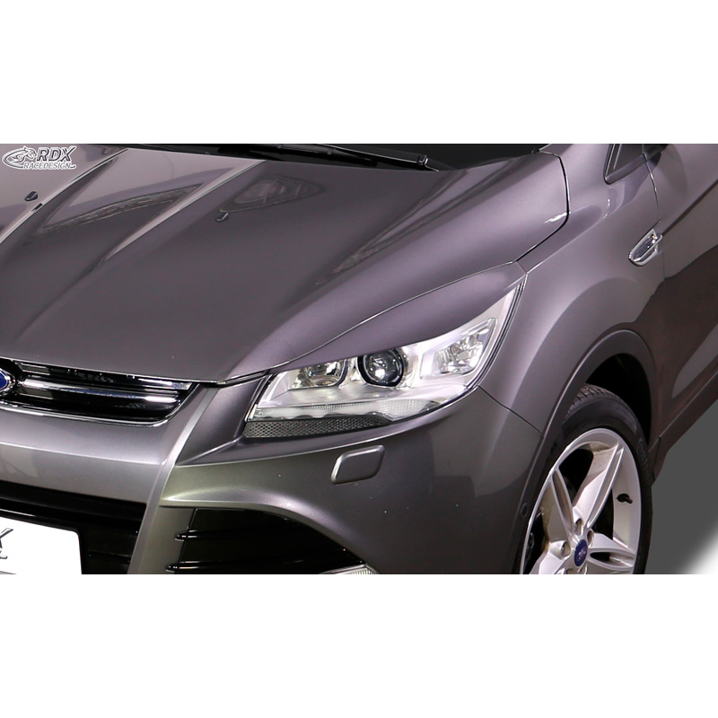 Koplampspoilers  Ford Kuga II (DM2) excl. Facelift 2013-2016 (ABS)