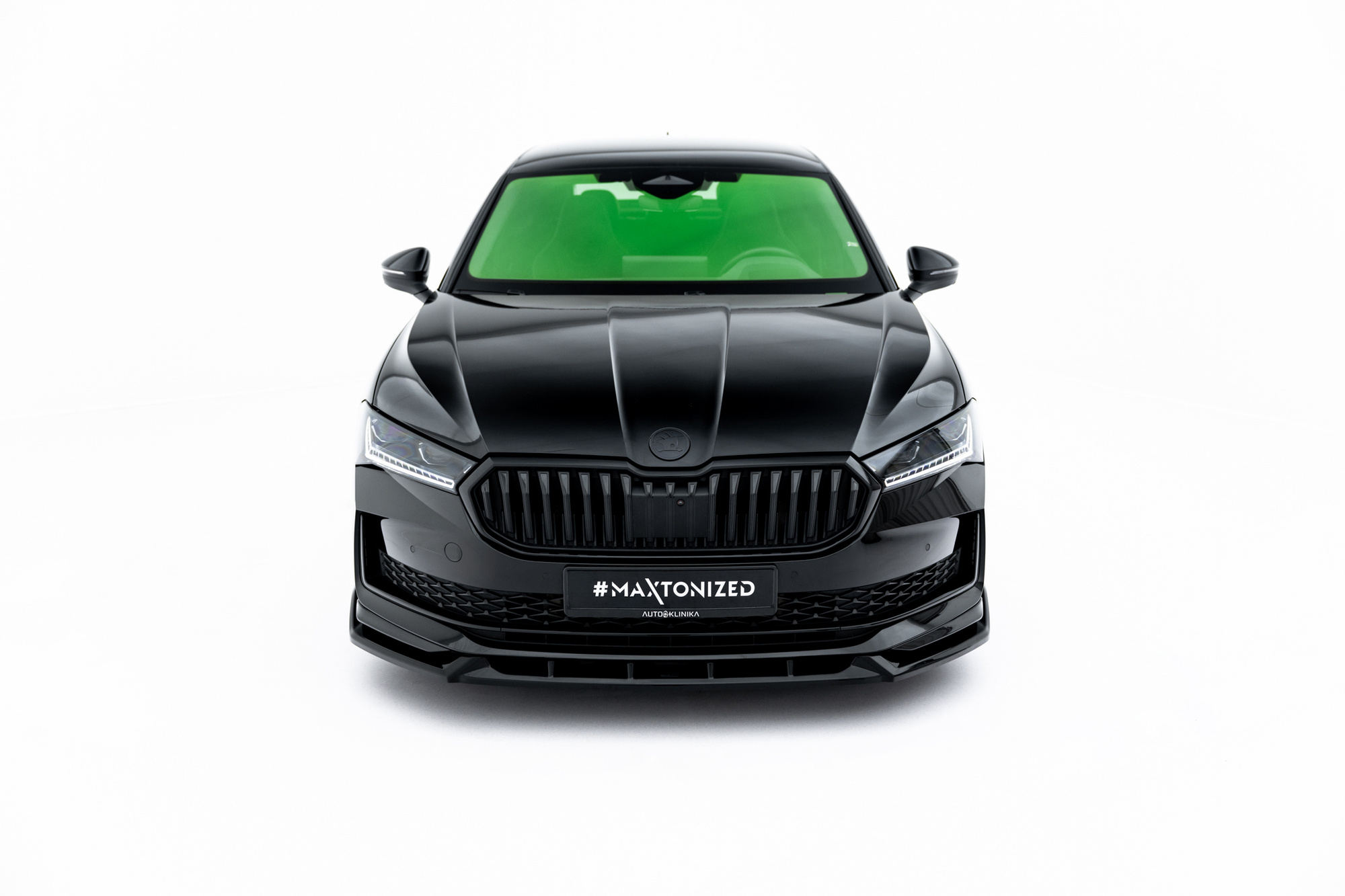 Front Splitter Skoda Superb Sportline Mk4 V.2 – Skoda Superb Sportline 2024