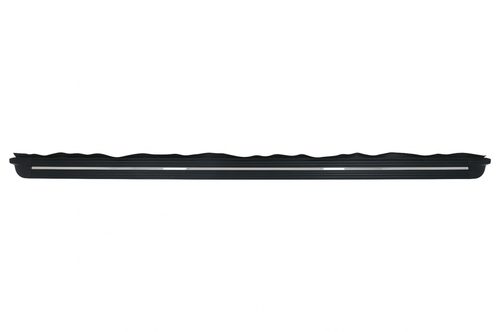 Treeplanken voor Mercedes V-Klasse W447 14-23 kort aluminium zwart