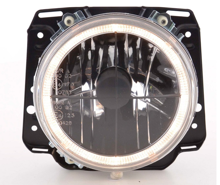 Faros VW Golf II Angel Eyes con kruis