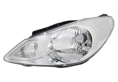 koplamp, H4, elektr verstelb, incl stelmotortje, rechts,-03/2011