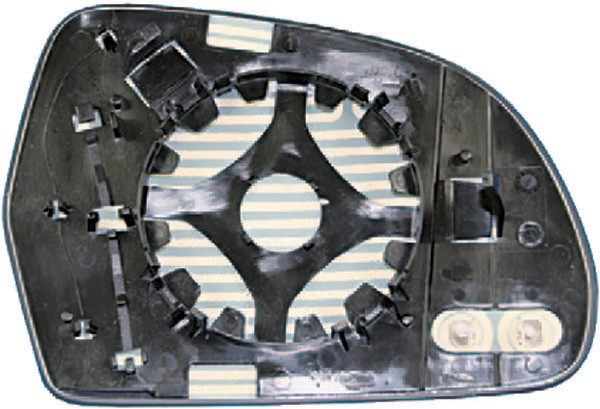 BuitenSpiegel glas rechts AUDI A4 07-09 VERWARMBAAR/CONVEX