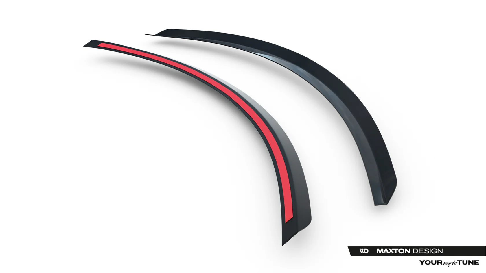 Spoiler Cap V.2 Tesla Model S Mk1 Maxton Glans Zwart