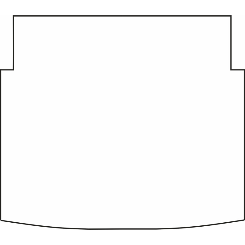 Velours Kofferbakmat  Audi Q3 (F3B) 2019- (Hoge laadvloer)