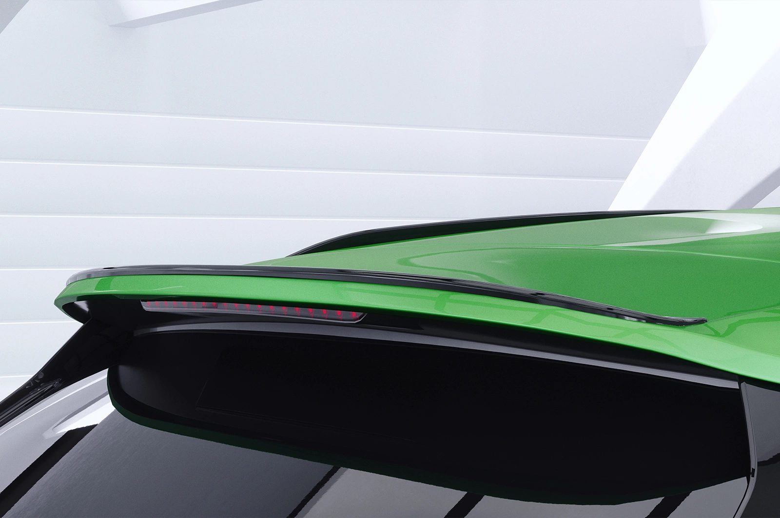 Achterspoiler Audi Q3 (Typ F3) Sportback CSR glans zwart