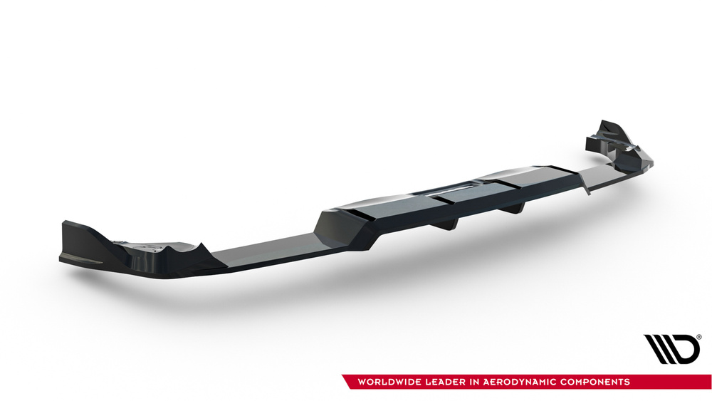 Diffusor (met verticale bars) V.1 Volkswagen Golf R Mk8 / Mk8 Facelift