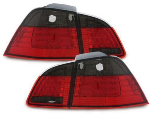 Taillights LED BMW E61 Touring red/smoke