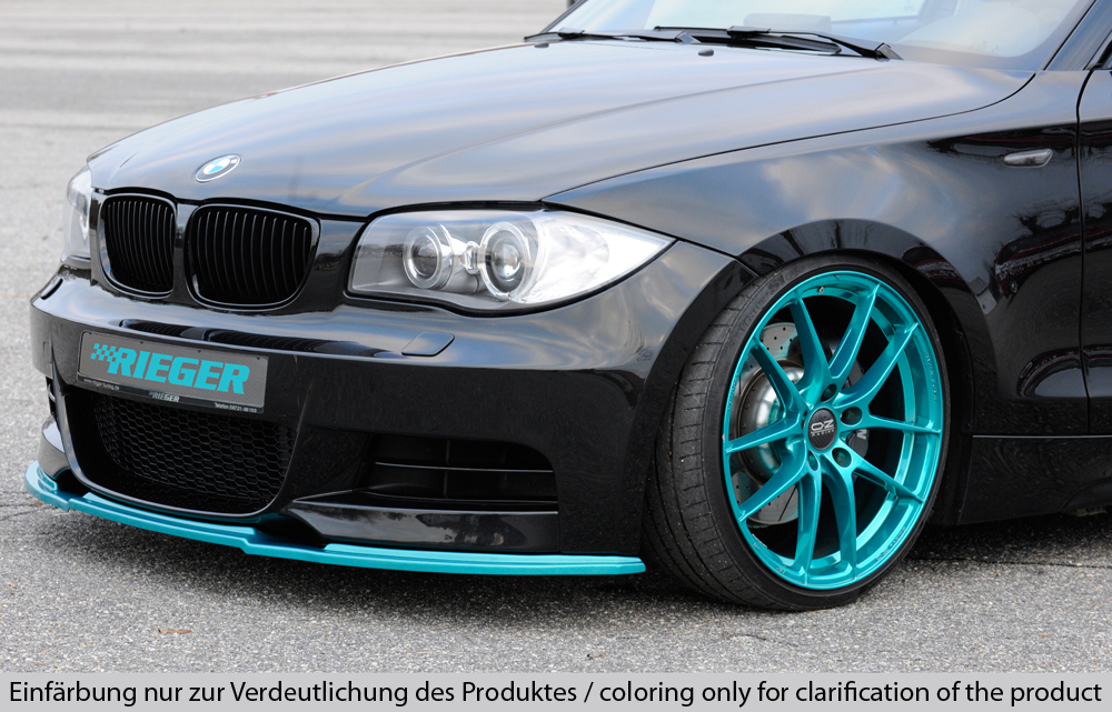 Voorspoiler BMW 1Serie E82/E88 2007-.. Ongespoten Rieger