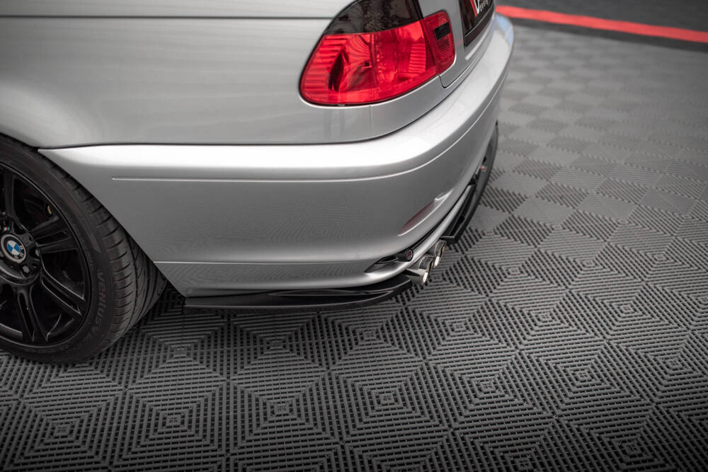 Diffuser BMW 3 Coupe E46 Maxton Glans Zwart