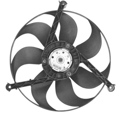 Radiator FAN COMPLEET POLO 94-01 ALLEEN TYPE: 6N1 UND 6N2