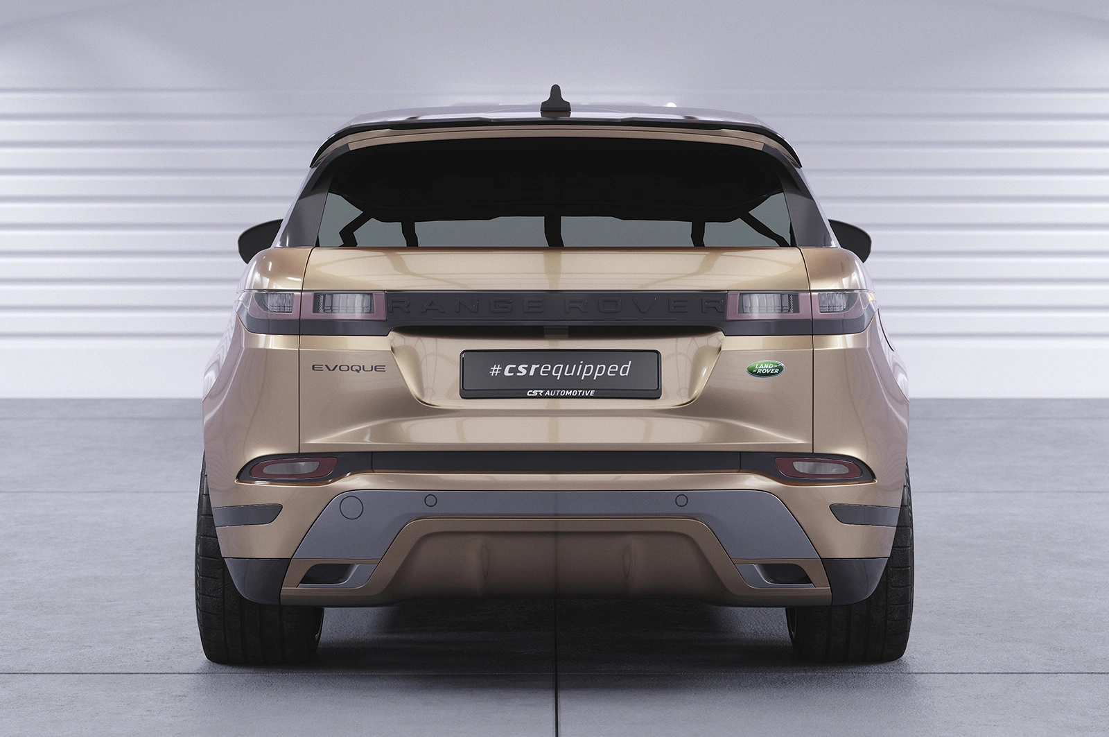 Achterspoiler Land Rover Range Rover Evoque (L551) Glans Zwart – CSR Design (2019-)