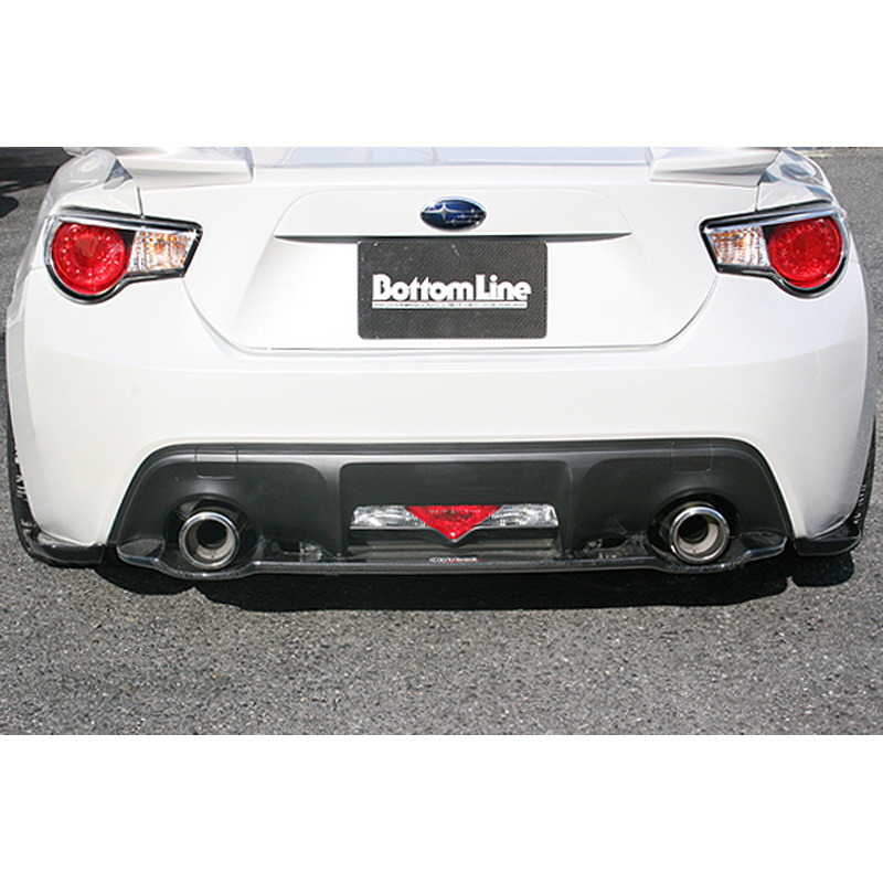 Chargespeed Achterbumper Diffuser  Toyota GT / Subaru BRZ (FRP)