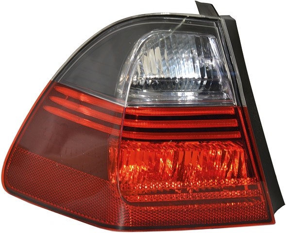 Achterlicht links BMW E90 05-08 ALLEEN TOURING ROOD/rand ZWART B
