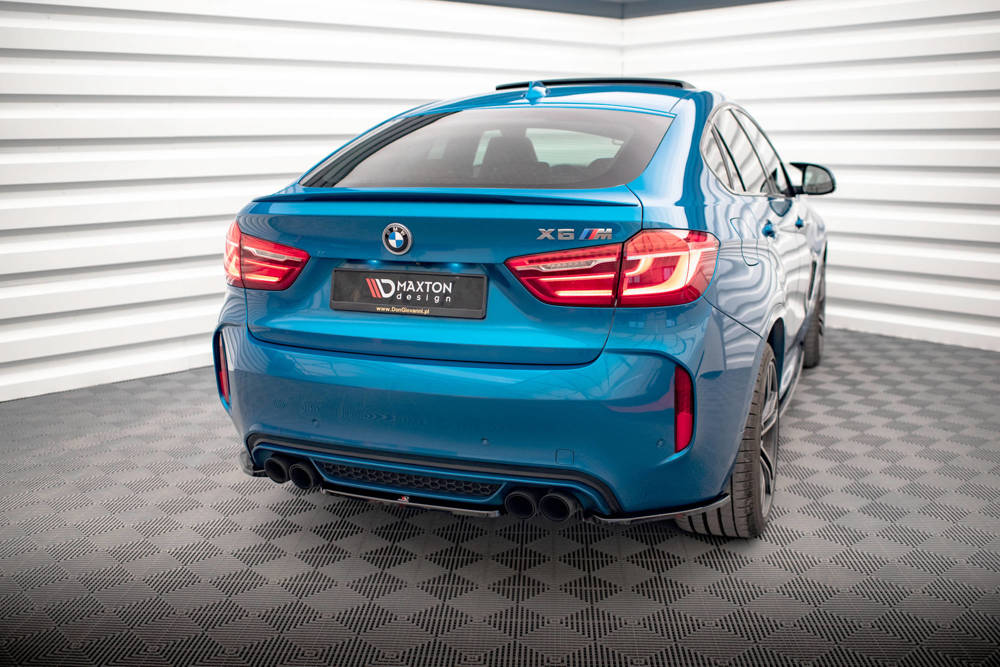 Zijdiffusers BMW X6M F86 Maxton Glans Zwart