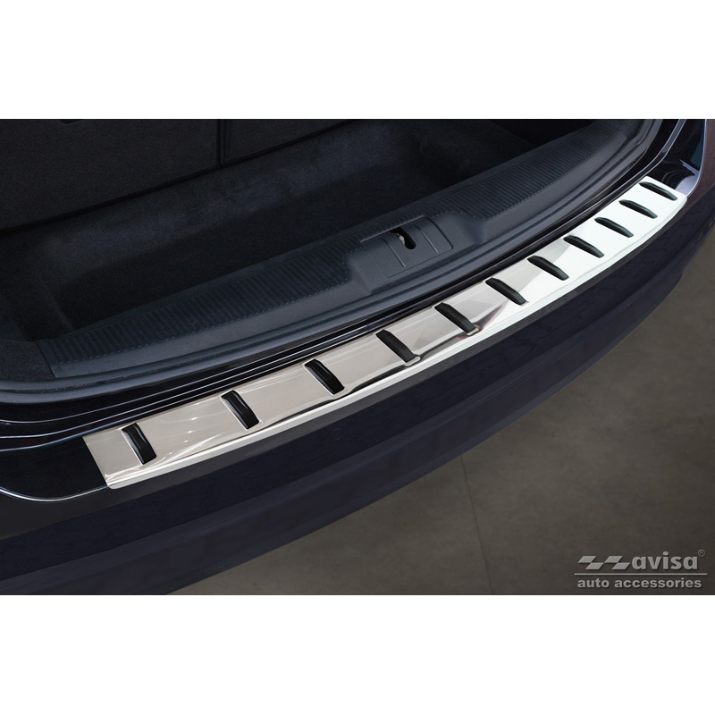 RVS Achterbumperprotector  Volkswagen Sharan II & Seat Alhambra II 2010- 'STRONG EDITION'