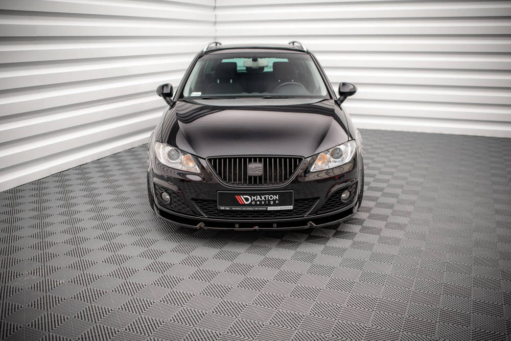Voorspoiler V.1 Seat Exeo Maxton Glans Zwart
