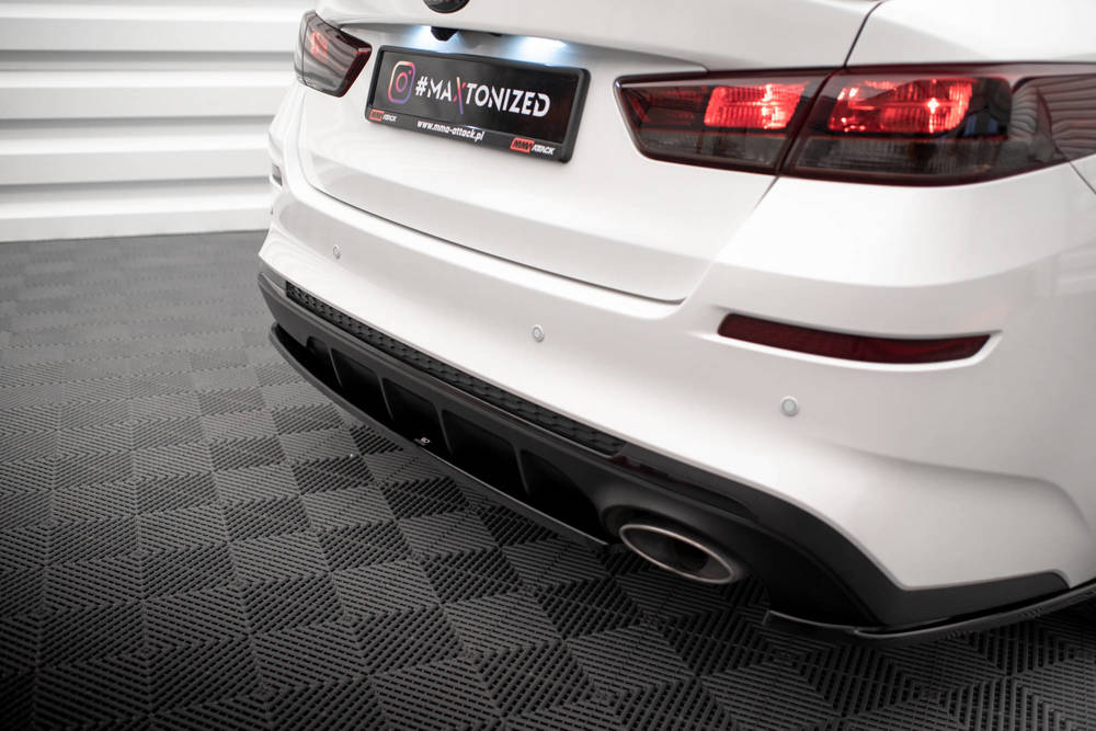 Diffuser Kia Optima Facelift 2018 - 2020 Maxton Glans Zwart