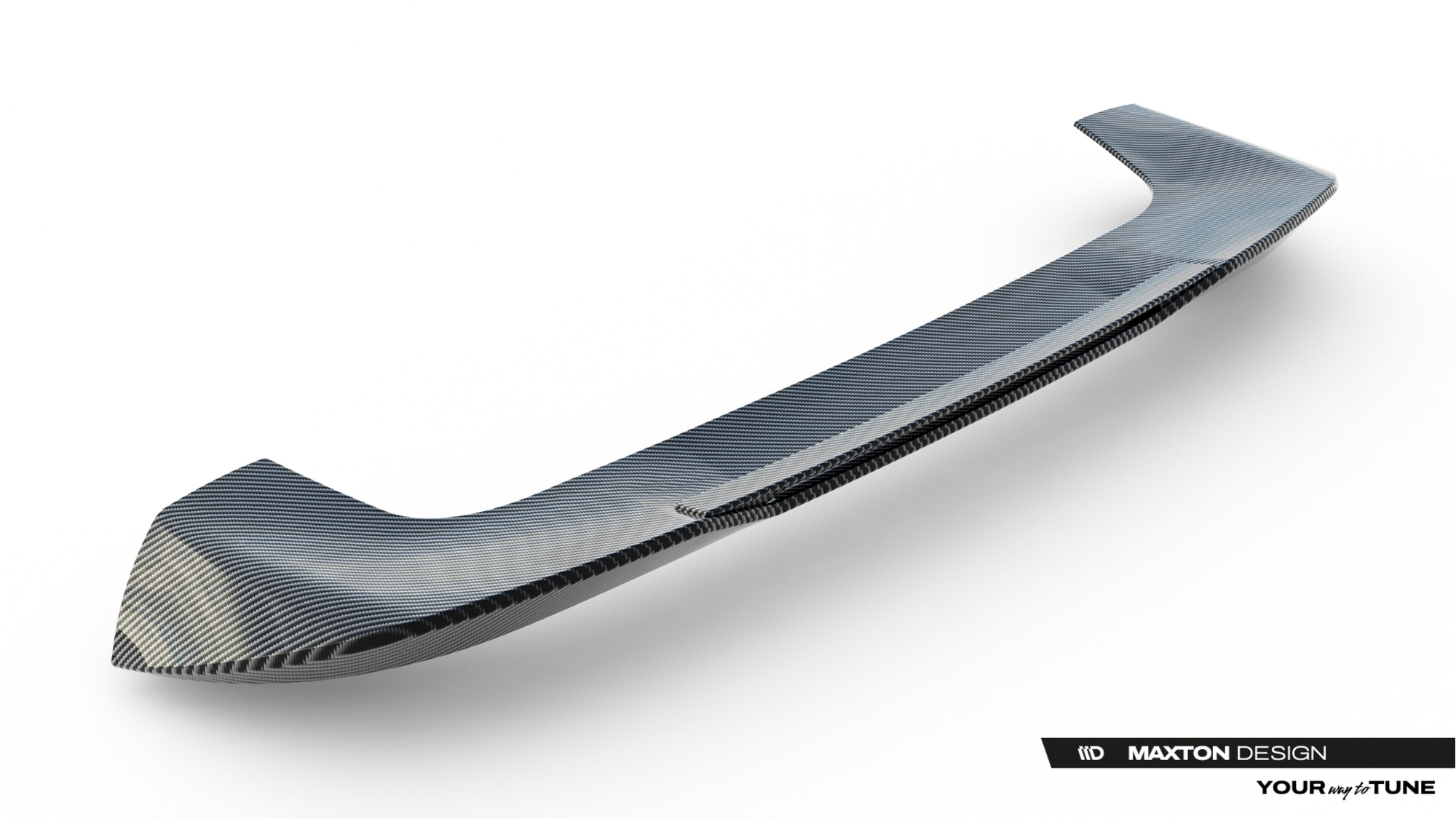 Prepreg Carbon Fiber Tailgate Spoiler (Upper) BMW X7 M-Pack G07 Maxton design