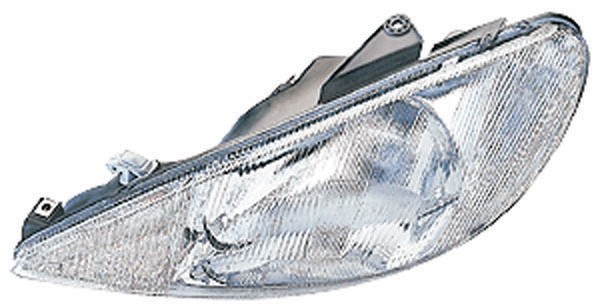 Koplamp rechts Peugeot 206 98->> VALEO H4