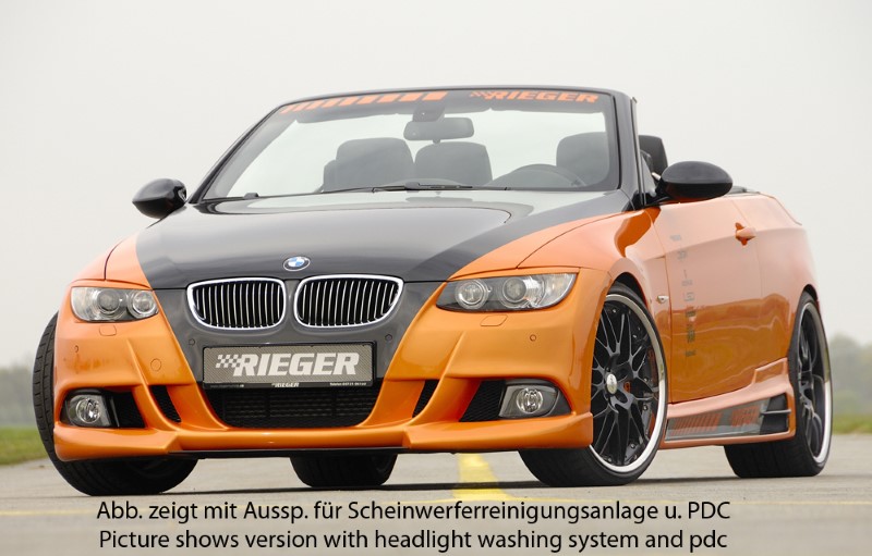Voorbumper BMW E92 Coupe met pdc Rieger