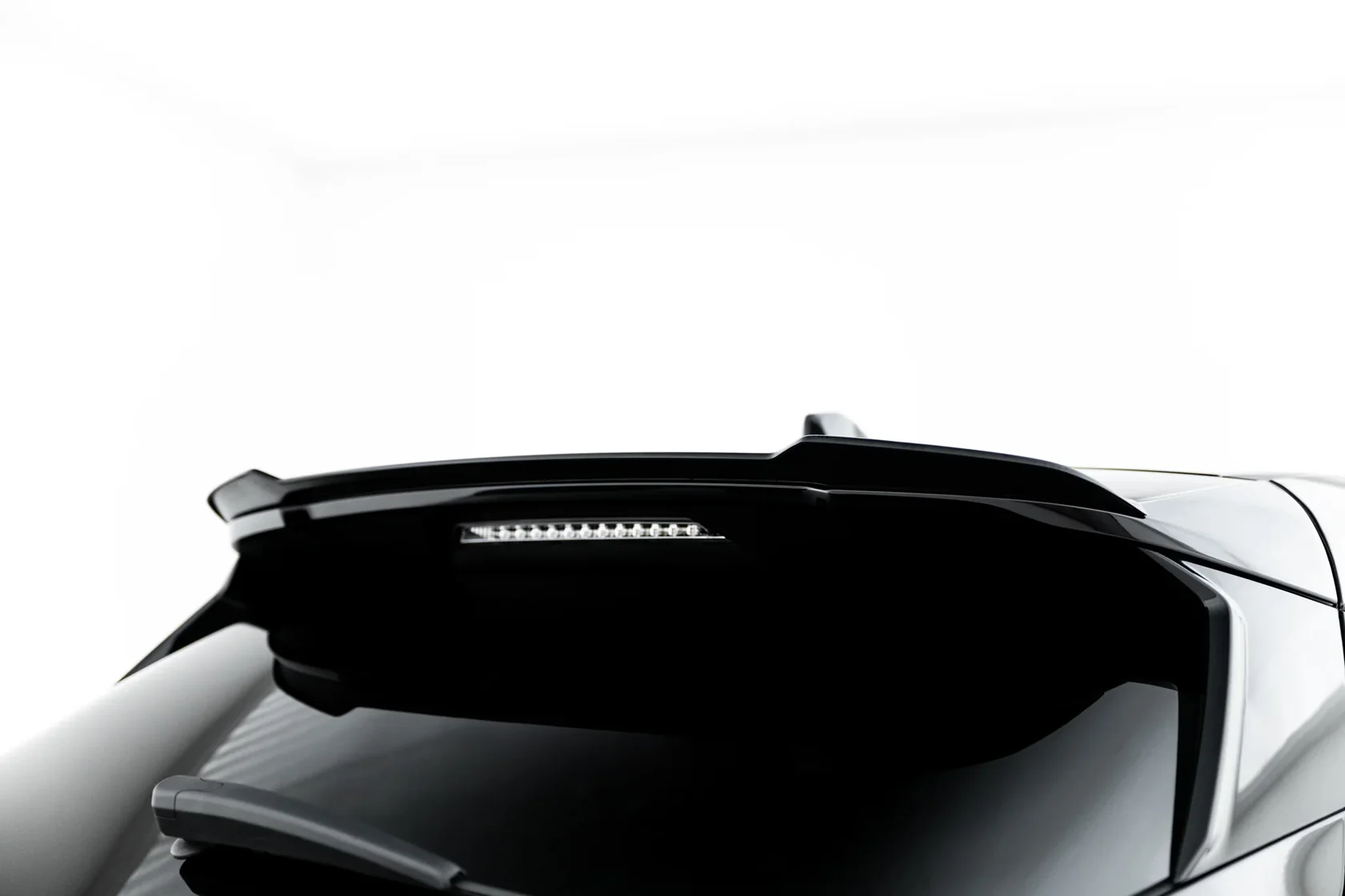 Hoge Spoiler Cap Alfa Romeo Junior Mk1 Maxton Glans Zwart