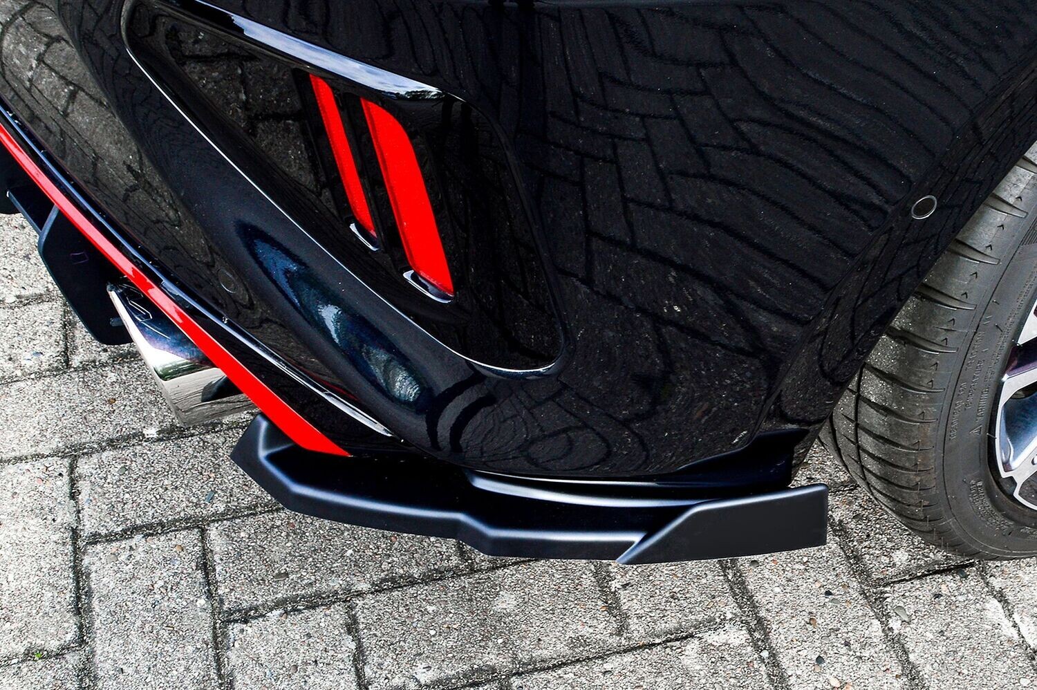 Achterdiffuser zijdelen met vleugels Kia Ceed CD GT Facelift